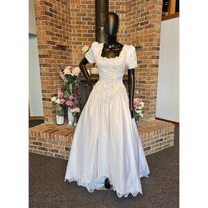 Alex Hanson Beaded Traditional Wedding Gown
